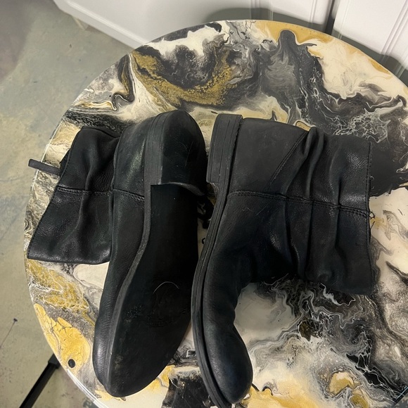 Nine West Vintage America Collection Leather Ankle Slouch Boot - Picture 6 of 9